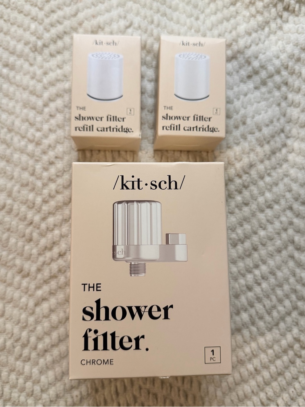 🤍New Kitsch The Shower Filter with filter cartridges🤍